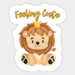 Cute Little Baby Animals #12 Sticker